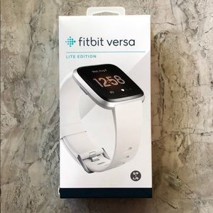 Fitbit Versa lite edition white small and large